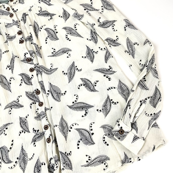 Anthropologie Maeve Lilly of the Valley Button Up Blouse - Picture 11 of 14